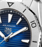 Buy Shop Tag Heuer Aquaracer Professional 200 Automatic Blue Dial Silver Steel Strap Watch for Men - WBP2111.BA0627 USA Online