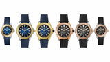 Buy Shop Tag Heuer Aquaracer Professional 200 Automatic Diamonds Blue Dial Blue Rubber Strap Watch for Women - WBP2450.FT6215 USA Online
