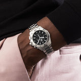 Buy Shop Tag Heuer Aquaracer Professional 200 Date Black Dial Silver Steel Strap Watch for Men - CBP1110.BA0627 USA Online