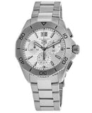 Buy Shop Tag Heuer Aquaracer Professional 200 Date White Dial Silver Steel Strap Watch for Men - CBP1111.BA0627 USA Online