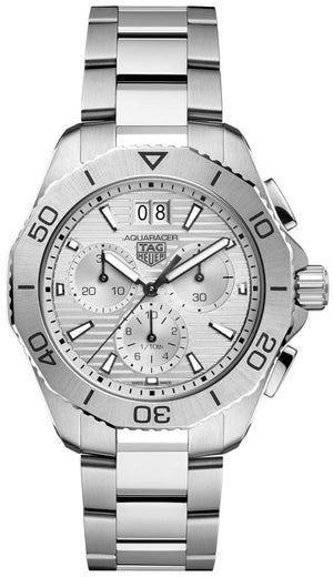 Buy Shop Tag Heuer Aquaracer Professional 200 Date White Dial Silver Steel Strap Watch for Men - CBP1111.BA0627 USA Online