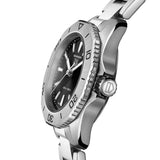 Buy Shop Tag Heuer Aquaracer Professional 200 Quartz Black Dial Silver Steel Strap Watch for Women - WBP1410.BA0622 USA Online