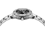 Buy Shop Tag Heuer Aquaracer Professional 200 Quartz Black Dial Silver Steel Strap Watch for Women - WBP1410.BA0622 USA Online