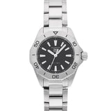 Buy Shop Tag Heuer Aquaracer Professional 200 Quartz Black Dial Silver Steel Strap Watch for Women - WBP1410.BA0622 USA Online