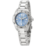 Buy Shop Tag Heuer Aquaracer Professional 200 Quartz Blue Dial Silver Steel Strap Watch for Women - WBP1415.BA0622 USA Online