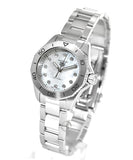 Buy Shop Tag Heuer Aquaracer Professional 200 Quartz Diamond Mother of Pearl Dial Silver Steel Strap Watch for Women - WBP1416.BA0622 USA Online