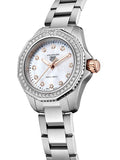 Buy Shop Tag Heuer Aquaracer Professional 200 Quartz Diamonds Mother of Pearl Dial Silver Steel Strap Watch for Women - WBP1451.BA0622 USA Online