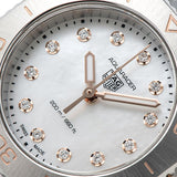 Buy Shop Tag Heuer Aquaracer Professional 200 Quartz Diamonds White Dial Silver Steel Strap Watch for Women - WBP1450.BA0622 USA Online