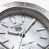 Buy Shop Tag Heuer Aquaracer Professional 200 Quartz Mother of Pearl Dial Silver Steel Strap Watch for Women - WBP1418.BA0622 USA Online