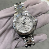 Buy Shop Tag Heuer Aquaracer Professional 200 Quartz Silver Dial Silver Steel Strap Watch for Men - WBP1111.BA0627 USA Online