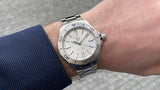 Buy Shop Tag Heuer Aquaracer Professional 200 Quartz Silver Dial Silver Steel Strap Watch for Men - WBP1111.BA0627 USA Online