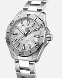 Buy Shop Tag Heuer Aquaracer Professional 200 Quartz Silver Dial Silver Steel Strap Watch for Men - WBP1111.BA0627 USA Online