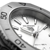Buy Shop Tag Heuer Aquaracer Professional 200 Quartz White Dial Silver Steel Strap Watch for Women - WBP1411.BA0622 USA Online