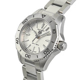Buy Shop Tag Heuer Aquaracer Professional 200 Quartz White Dial Silver Steel Strap Watch for Women - WBP1411.BA0622 USA Online