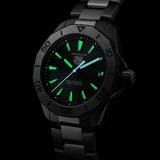 Buy Shop Tag Heuer Aquaracer Professional 200 Solargraph Quartz Black Dial Silver Steel Strap Watch for Men - WBP1114.BA0000 USA Online