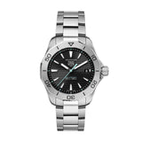 Buy Shop Tag Heuer Aquaracer Professional 200 Solargraph Quartz Black Dial Silver Steel Strap Watch for Men - WBP1114.BA0000 USA Online
