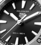 Buy Shop Tag Heuer Aquaracer Professional 200 Quartz Black Dial Silver Steel Strap Watch for Women - WBP1410.BA0622 USA Online
