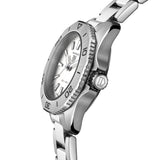 Buy Shop Tag Heuer Aquaracer Professional 200 Quartz White Dial Silver Steel Strap Watch for Women - WBP1411.BA0622 USA Online