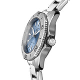 Buy Shop Tag Heuer Aquaracer Professional 200 Quartz Blue Dial Silver Steel Strap Watch for Women - WBP1415.BA0622 USA Online