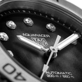 Buy Shop Tag Heuer Aquaracer Professional 200 Automatic Black Dial Silver Steel Strap Watch for Men - WBP2410.BA0622 USA Online