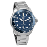 Buy Shop Tag Heuer Aquaracer Professional 300 Automatic Blue Dial Silver Steel Strap Watch for Men - WBP201B.BA0632 USA Online
