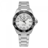 Buy Shop Tag Heuer Aquaracer Professional 300 Automatic White Dial Silver Steel Strap Watch for Men - WBP231C.BA0626 USA Online
