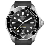 Buy Shop Tag Heuer Aquaracer Professional 300 Automatic Black Dial Black Rubber Strap Watch for Men - WBP201A.FT6197 USA Online