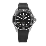 Buy Shop Tag Heuer Aquaracer Professional 300 Automatic Black Dial Black Rubber Strap Watch for Men - WBP201A.FT6197 USA Online