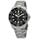 Buy Shop Tag Heuer Aquaracer Professional 300 Automatic Black Dial Silver Steel Strap Watch for Men - WBP201A.BA0632 USA Online