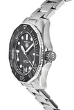 Buy Shop Tag Heuer Aquaracer Professional 300 Automatic Black Dial Silver Steel Strap Watch for Women - WBP231D.BA0626 USA Online