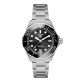 Buy Shop Tag Heuer Aquaracer Professional 300 Automatic Black Dial Silver Steel Strap Watch for Women - WBP231D.BA0626 USA Online