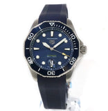 Buy Shop Tag Heuer Aquaracer Professional 300 Automatic Blue Dial Blue Rubber Strap Watch for Men - WBP201B.FT6198 USA Online