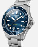 Buy Shop Tag Heuer Aquaracer Professional 300 Automatic Blue Dial Silver Steel Strap Watch for Men - WBP201B.BA0632 USA Online