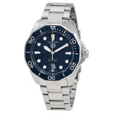 Buy Shop Tag Heuer Aquaracer Professional 300 Automatic Blue Dial Silver Steel Strap Watch for Men - WBP201B.BA0632 USA Online