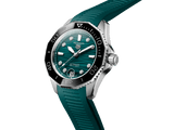 Buy Shop Tag Heuer Aquaracer Professional 300 Automatic Diamonds Green Dial Green Rubber Strap Watch for Women - WBP231G.FT6226 USA Online