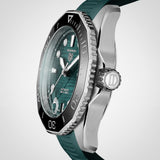 Buy Shop Tag Heuer Aquaracer Professional 300 Automatic Diamonds Green Dial Green Rubber Strap Watch for Women - WBP231G.FT6226 USA Online