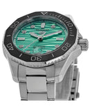 Buy Shop Tag Heuer Aquaracer Professional 300 Automatic Diamonds Green Dial Silver Steel Strap Watch for Women - WBP231K.BA0618 USA Online