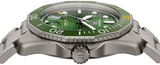Buy Shop Tag Heuer Aquaracer Professional 300 Automatic Green Dial Silver Steel Strap Watch for Men - WBP208B.BF0631 USA Online