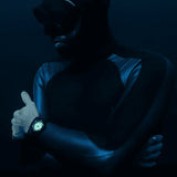 Buy Shop Tag Heuer Aquaracer Professional 300 Automatic White Dial Black Rubber Strap Watch for Men - WBP201D.FT6197 USA Online