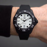 Buy Shop Tag Heuer Aquaracer Professional 300 Automatic White Dial Black Rubber Strap Watch for Men - WBP201D.FT6197 USA Online