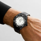 Buy Shop Tag Heuer Aquaracer Professional 300 Automatic White Dial Black Rubber Strap Watch for Men - WBP201D.FT6197 USA Online