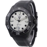 Buy Shop Tag Heuer Aquaracer Professional 300 Automatic White Dial Black Rubber Strap Watch for Men - WBP201D.FT6197 USA Online