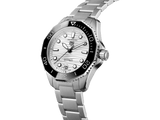 Buy Shop Tag Heuer Aquaracer Professional 300 Automatic White Dial Silver Steel Strap Watch for Men - WBP231C.BA0626 USA Online
