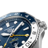 Buy Shop Tag Heuer Aquaracer Professional 300 GMT Automatic Blue Dial Blue Rubber Strap Watch for Men - WBP2010.FT6198 USA Online