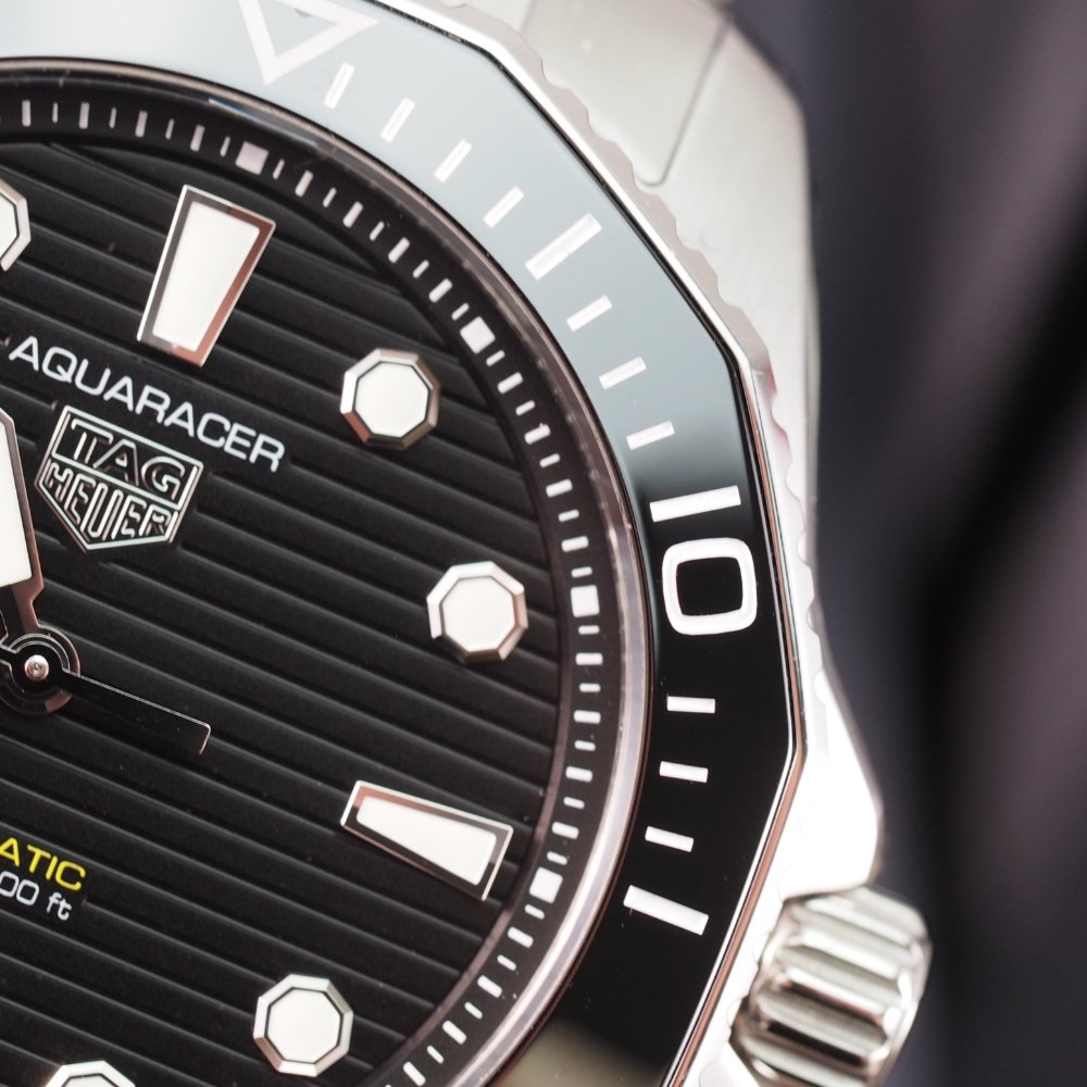 Buy Shop Tag Heuer Aquaracer Professional 300 Automatic Black Dial Silver Steel Strap Watch for Men - WBP201A.BA0632 USA Online