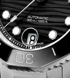 Buy Shop Tag Heuer Aquaracer Professional 300 Automatic Black Dial Silver Steel Strap Watch for Women - WBP231D.BA0626 USA Online