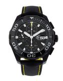 Buy Shop Tag Heuer Aquaracer PVD Black Dial Watch for Men - CAY218A.FC6361 USA Online