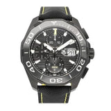 Buy Shop Tag Heuer Aquaracer PVD Black Dial Watch for Men - CAY218A.FC6361 USA Online