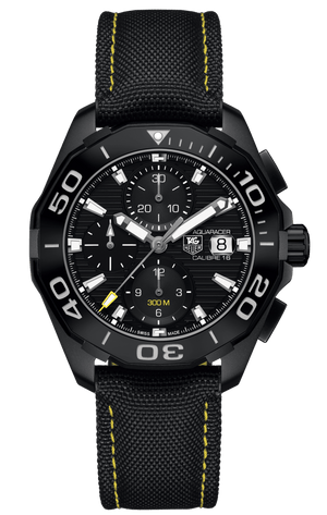 Buy Shop Tag Heuer Aquaracer PVD Black Dial Watch for Men - CAY218A.FC6361 USA Online