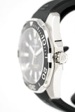 Buy Shop Tag Heuer Aquaracer Quartz Black Dial Black Rubber Strap Watch for Men - WAY101A.FT6141 USA Online